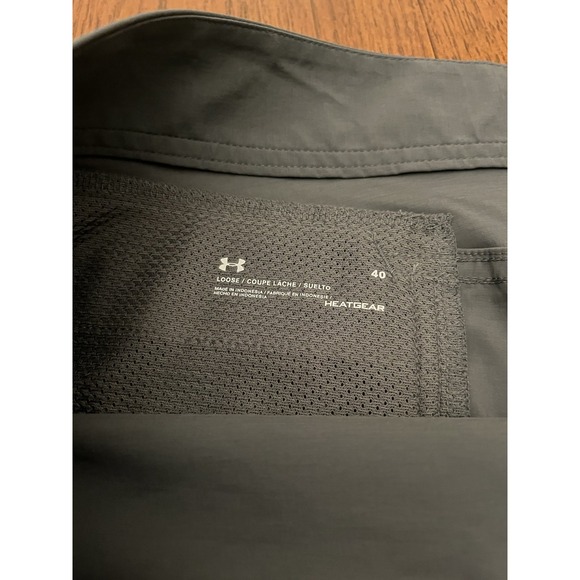 Under Armour UA Storm Fish Hunter Board Shorts Gray Mens Size 40 1327526 012 New - Picture 3 of 8